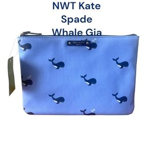 NWT Kate Spade Off We Go Whale Gia